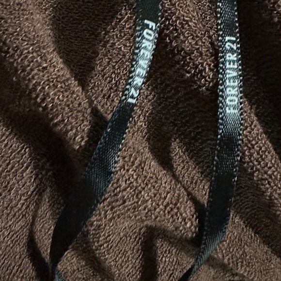 229 Forever 21 | EUC Chocolate Brown One-Shoulder Bodysuit (Size S/M) - Picture 5 of 10